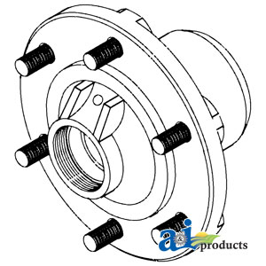 UF01382    Wheel Hub with Stud bolts---Replaces C9NN1104F